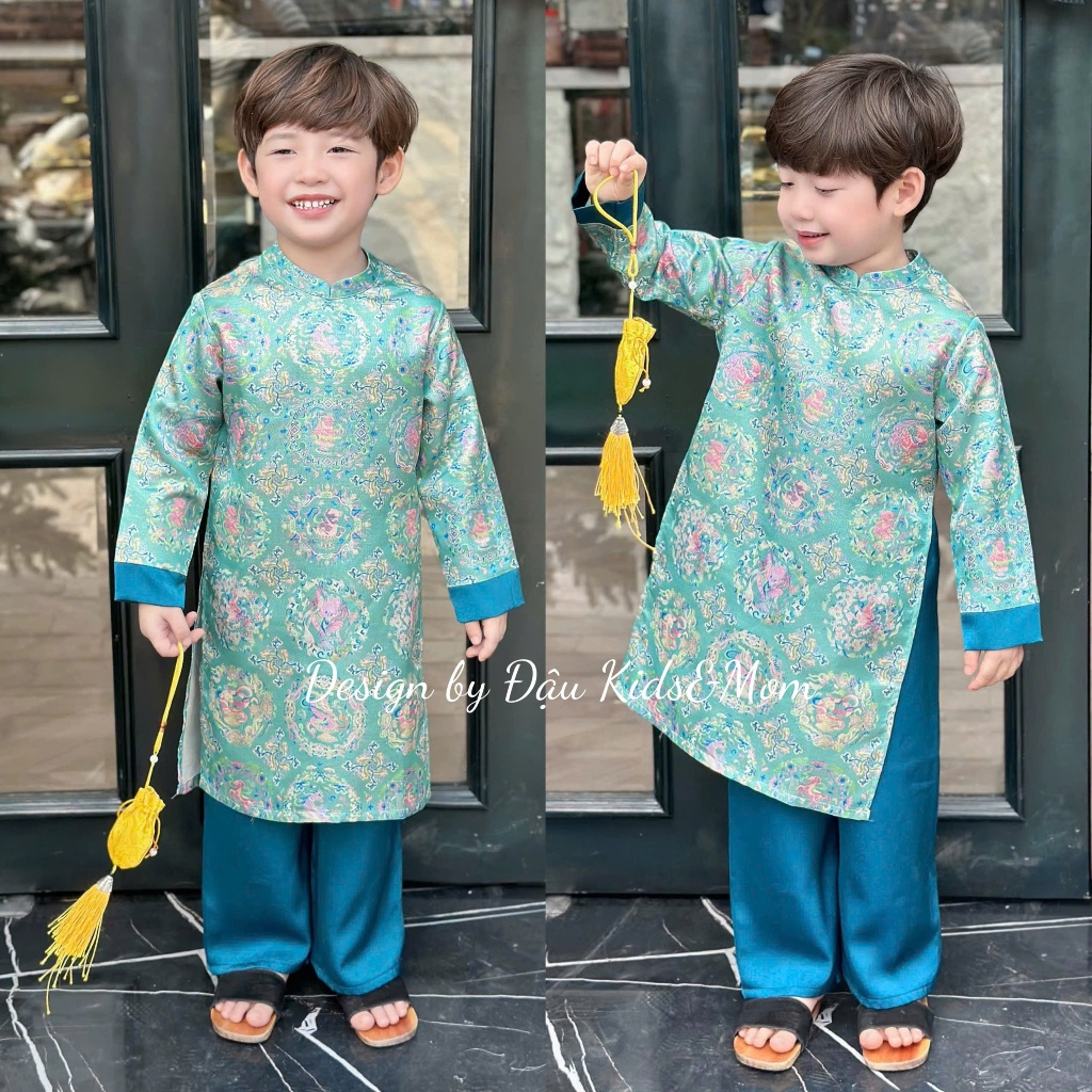 Áo Dài Gấm Kim Long Cho Bé Trai – Sang Trọng Cho Bé Yêu Ngày Tết 9 images upload woo2F656e013b78ae3aaf668cc94920dcb66b