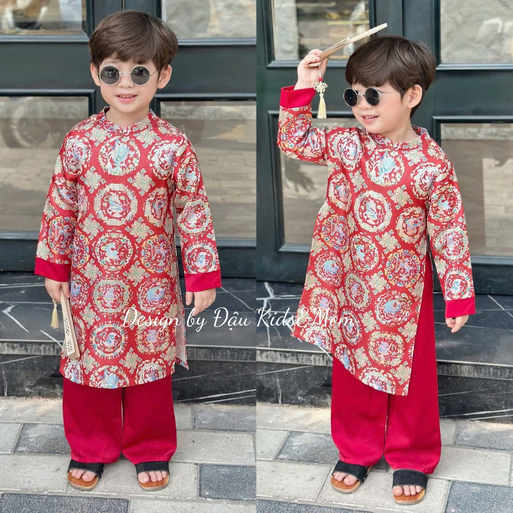 Áo Dài Gấm Kim Long Cho Bé Trai – Sang Trọng Cho Bé Yêu Ngày Tết 8 images upload woo2F736e31f26e9b92a44e22caaf4a913cc8