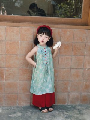 Set yếm Bình An - BST áo dài lụa cho mẹ và bé 3 images upload woo2F9b869065356689f1804f63b6dc2a7448