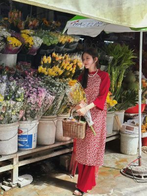 Sét Áo Dài Truyền Thống Cho Bé Gái (8- 32kg)Chất Liệu Thô Cà Bông Phối Tex Nhung 4 images upload woo2Fc3c72b3028e52c2b81ee23b094fd2d06