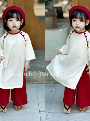 Nàng Tấm - Set áo dài mẹ bé trai, bé gái 2 images upload woo2F7b36b076192eacae6c8bd9efee5623a5