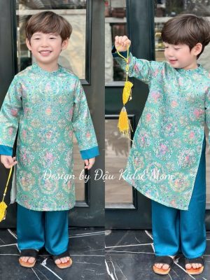 Áo Dài Gấm Kim Long Cho Bé Trai – Sang Trọng Cho Bé Yêu Ngày Tết 3 images upload woo2F656e013b78ae3aaf668cc94920dcb66b