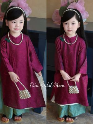 Áo dài 4 tà lạ mắt chất liệu tơ óng cho mẹ và bé gái 4 images upload woo2Fcdf52eb5418c8b0e5133988006af4edf